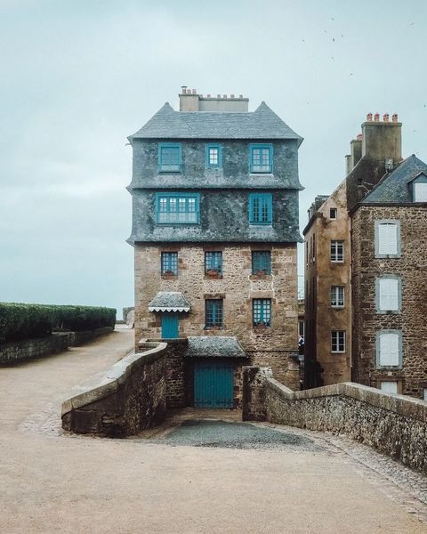 Saint-Malo — maison sur les remparts