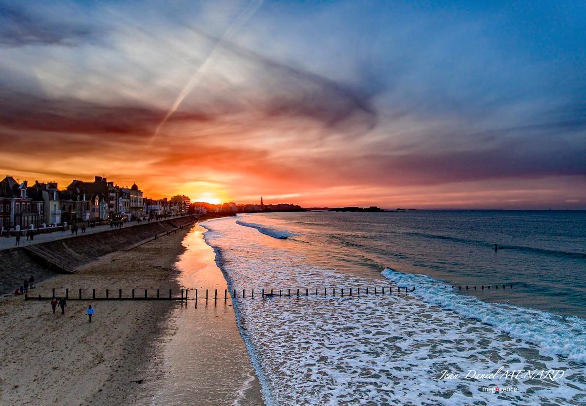Saint-Malo — plage du Sillon